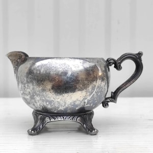 Vintage Silver Plated Creamer - Milk Jug - Kitchenware