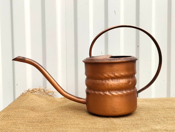Vintage Brass Watering Can Plants Gardening Home Decor - Etsy