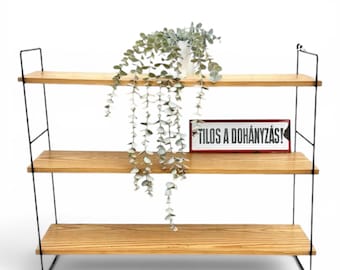 Mid Century Modern Leiter Regal - String Shelf