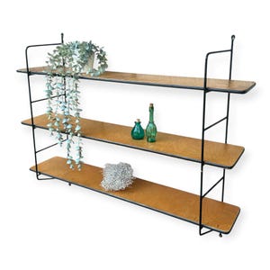 Mid Century Ladder Shelf - String Shelf - Wall Shelf- 60s