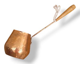 Antique Copper Measuring Cup - Coffee Spout - Jug Pitcher - Kitchenalia  - Kitchen Decor