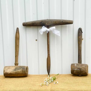 Primitive Hand Tool - Vintage Tools - Rustic Hand Drill - Woodworking Tool - Primitive Carpenters - Rustic Farmhouse Decor