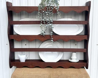 ティーカップ＆ソーサー プレートラック＆キッチンディスプレイ