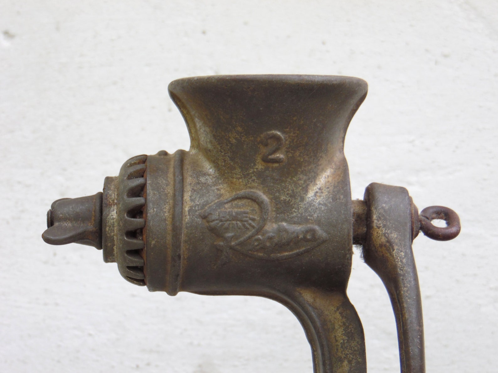 Antique Cast Iron Meat Grinder Rustic Kitchen Decor Etsy