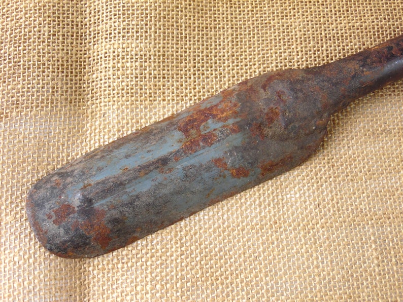 Old Cast Iron Carbon Shovel Small Coal Shovel Home Decor Etsy
