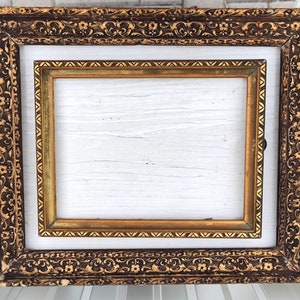 2 pcs Antique Wooden  Picture Frame