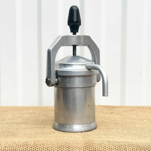 Vintage Metal Coffee Maker - Coffee Machine - Espresso Coffee Press Machine