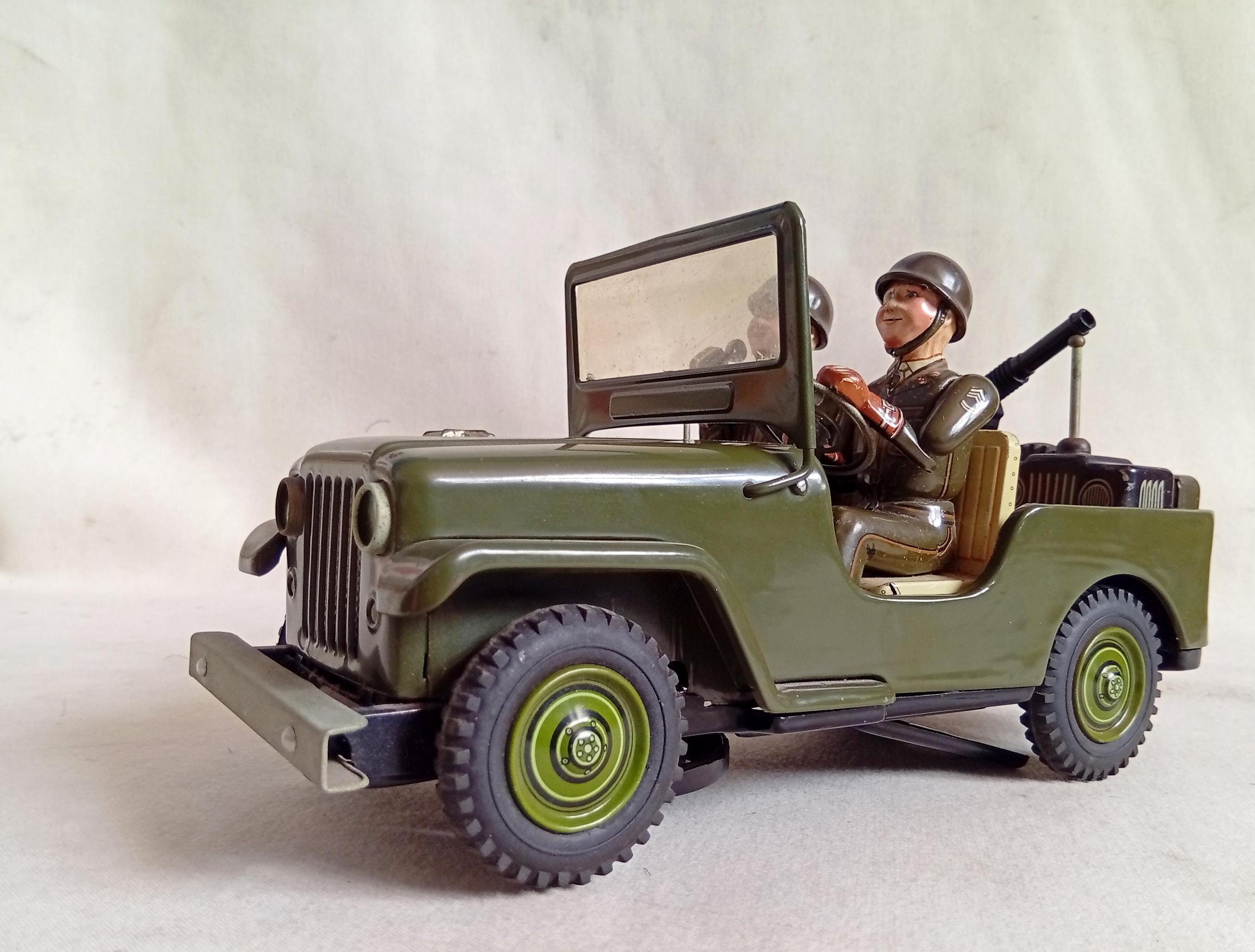 Japan tin toy jeep - Etsy 日本