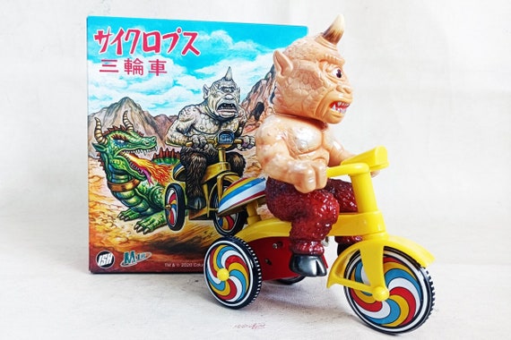トランプ BICYCLE WIND-UP M1GO Cyclops Tricycle 7th Voyage of Sinbad Nos - Etsy