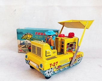 Trattore In Scatola Di Metallo - Gioco Di Costruzione Per Bambini 8+, Con Parti Metalliche, Bulloni E Attrezzi - 3