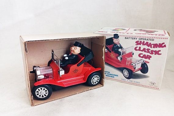 SHAKING CLASSIC CAR、野村トーイ、ブリキ玩具 NOS Shaking Classic Car T.n.nomura Japan - Etsy