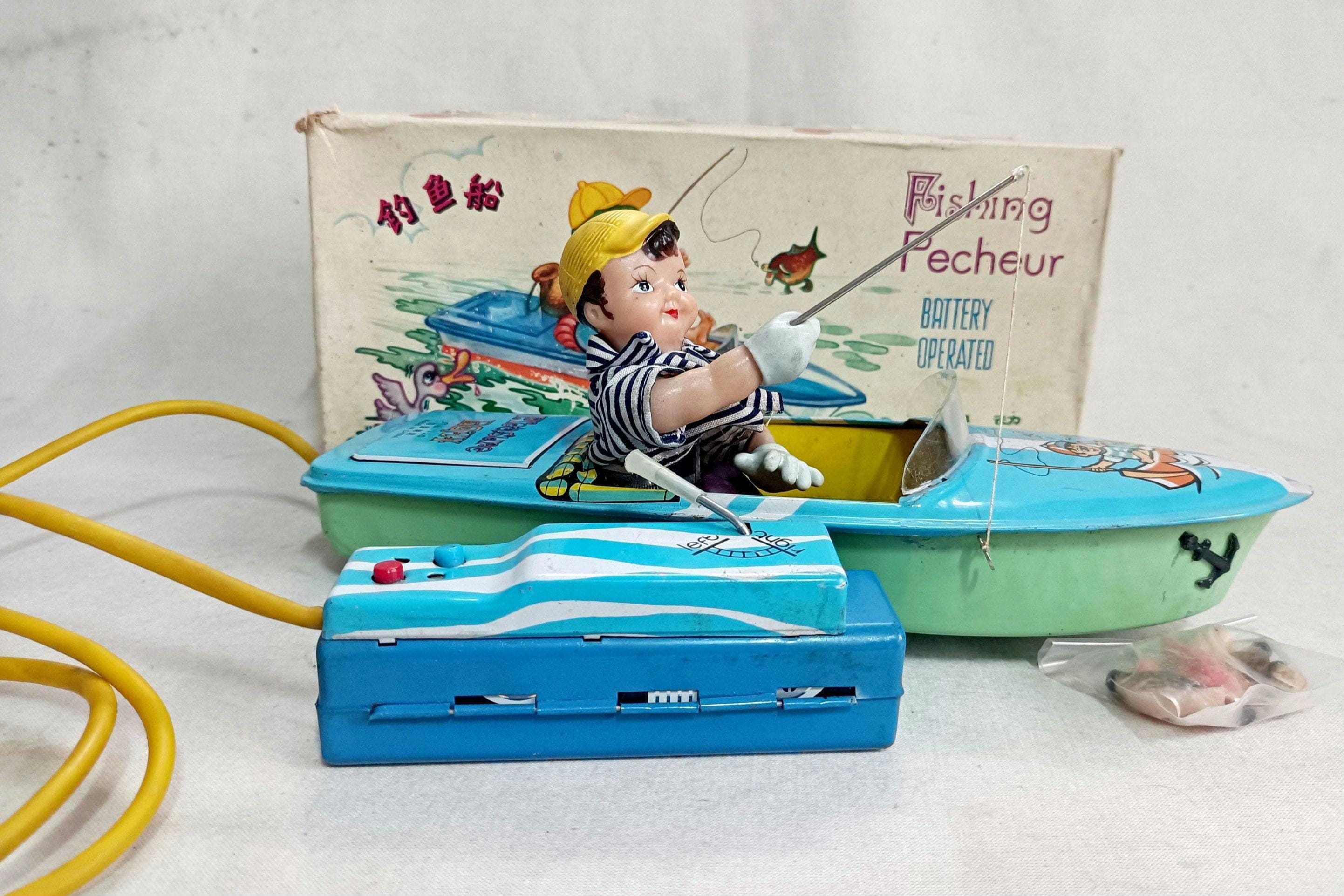 Japan tin toy boat - Etsy 日本