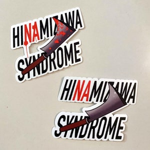 Hinamizawa Syndrome Stickers - Higurashi no Naku Koro Ni When They Cry Fandom Sticker