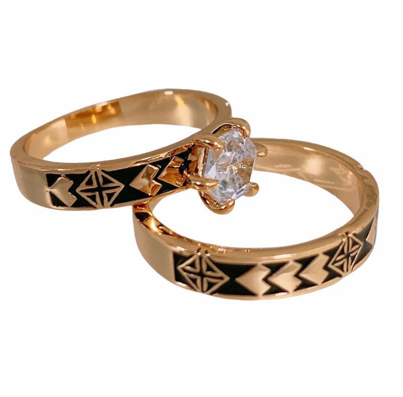 Sieraden Ringen Banden 5mm Hawaiian Hamilton Gouden Ring 