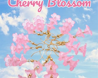 Cherry Blossom: Hamilton Gold Earring