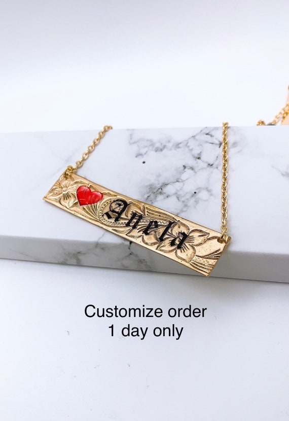 Hawaiian personalized jewelry best sale