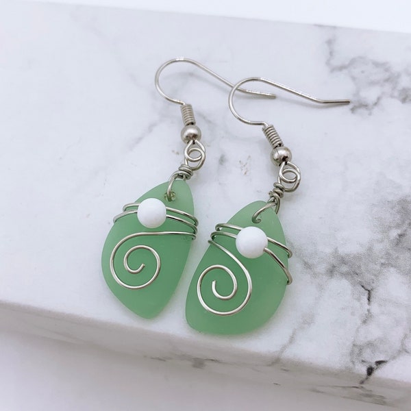 Seaglass Earrings