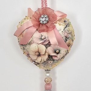 Herz Anhänger Shabby Chic