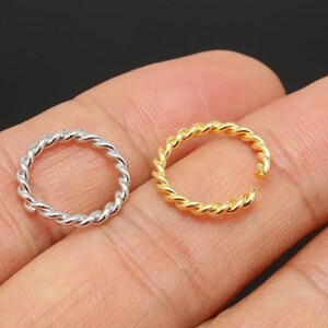B651-10ea/100ea, Ternary Alloy Plated 2*11mm Jump Ring, Open Link