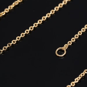 H1280-10 pairs-Gold Plated-Chain Hook Earring-Long Chain Earrings-Ni Free image 7