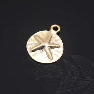 M971-100pcs-Matt Gold Plated image 1