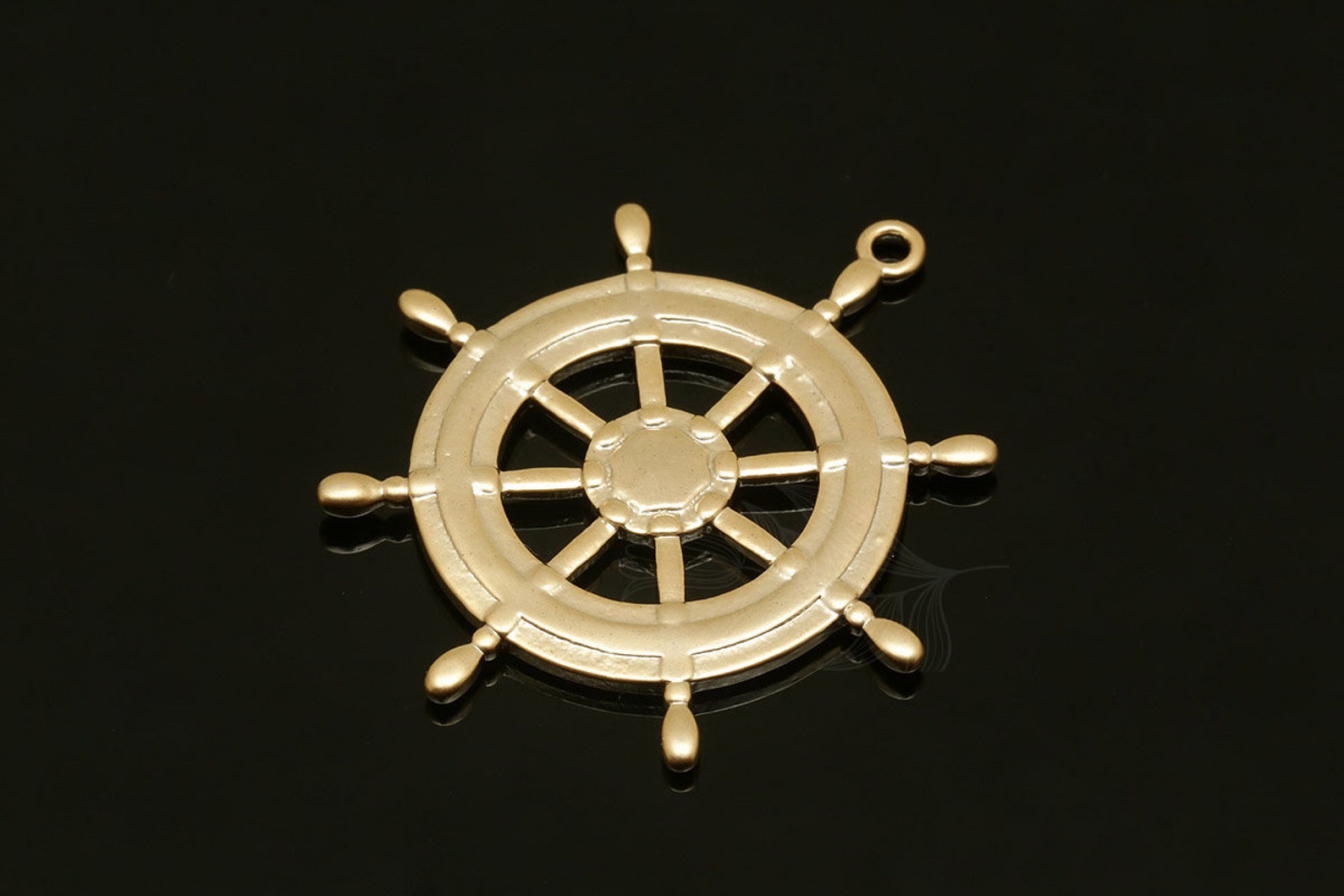 M1746-20pcs-matt Gold Plated-rudder-pendants-pendants for - Etsy