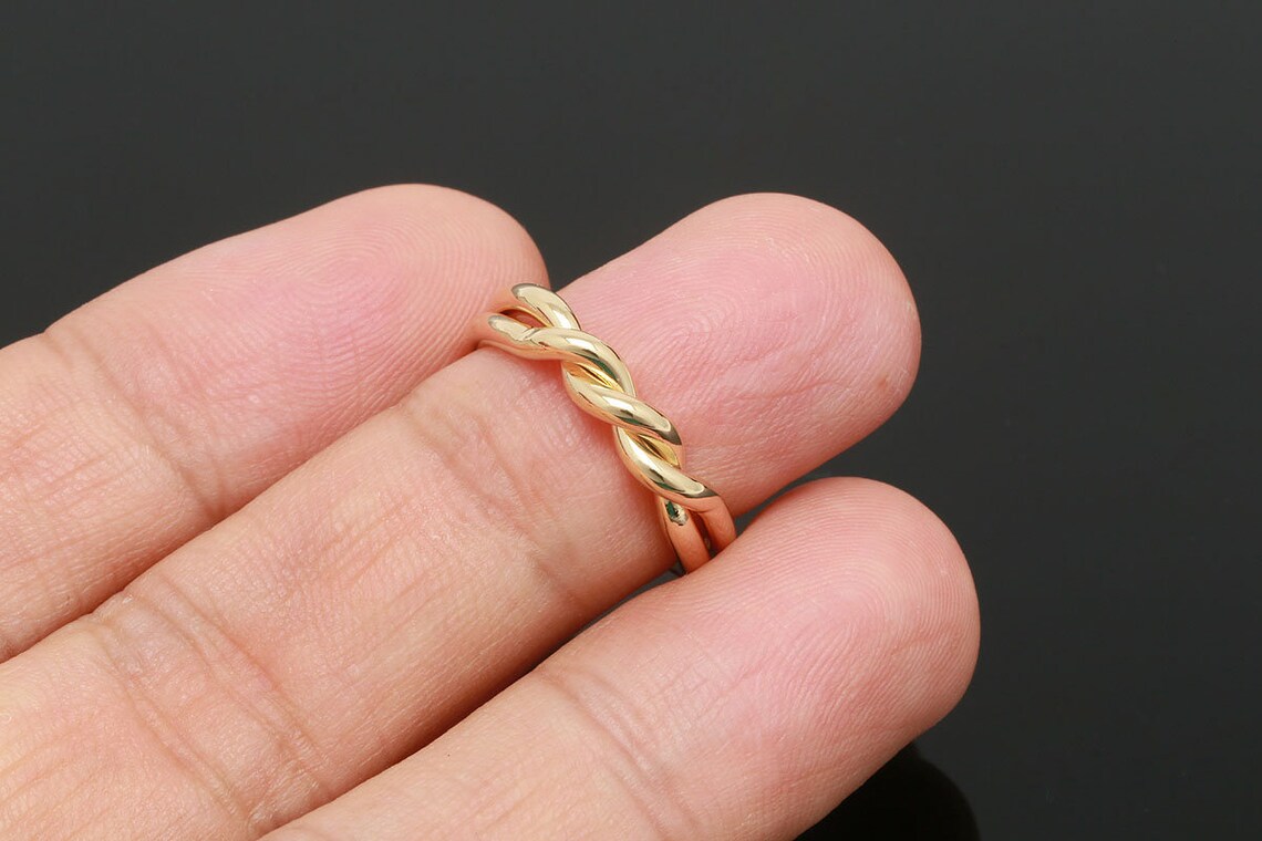 H31520pcsgold Platedsimple Ring Adjustable Gold Etsy UK