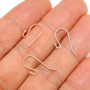 2mm Ball Ear Wires, French Wire Hook, Nickel Free [B383,B197,B126-10pairs/100pairs]