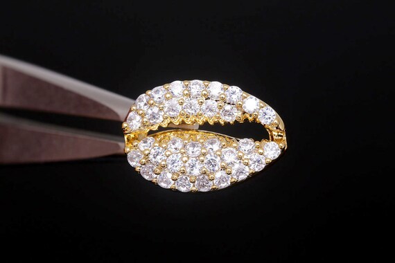チャーム a H1306-1ea/10ea-gold Plated-10.5*15mm Cowrie Shell Cubic
