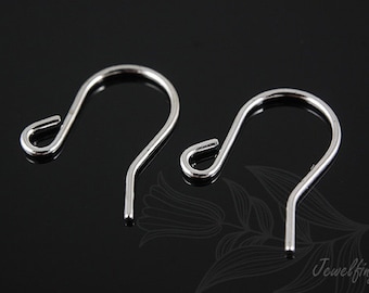 B111- 100 pairs-Ternary Alloy Plated-French Hook Ear Wire-French wire hook-Fish Hook earring-Ni free,Wholesale jewelry finding