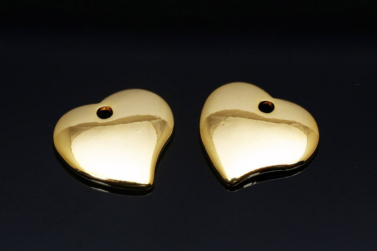 S134360pcsgold Plated stamping Blanks Charm tiny Metal Etsy