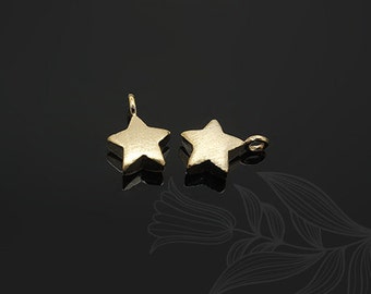 M933-20pcs-Gold Plated-star