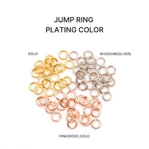 1.2*4mm Jump Ring, Open Link, DIY Jewelry Making Nickel Free [B592,B572-10Gram/100Gram]