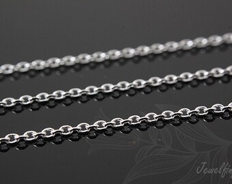 A036-235S-4D/C - 65.61ft- 20M -Ternary Alloy Plated,wholesale chain, Jewelry findings, persnalized necklace