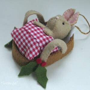 Christmas under a blanket - Rabbit - DIY kit