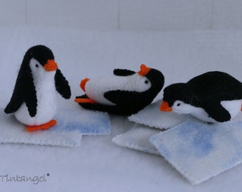 Three Penguins - DIY kit