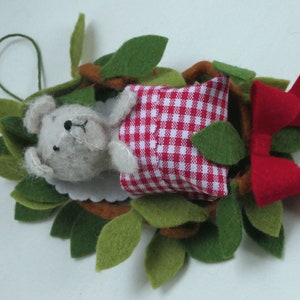 Christmas under a blanket - Bear - DIY kit