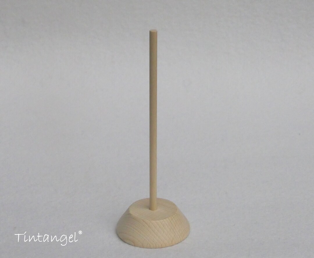 TOYANDONA Holz-Puppenständer – 50 Stück, Zum Bemalen & Basteln, Figurenhalter, Display-Basis, Für DIY-Projekte