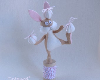Easter Bunny Juggling - DIY kit