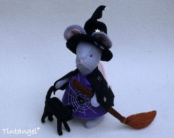 Halloween Witch Mouse - DIY kit