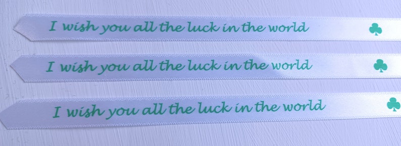 Ribbon with text 1 cm wide. image 6