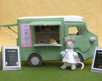Food truck with Mouse - DIY kit