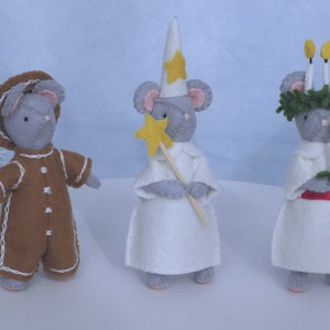 Santa Lucia Mäuse - DIY Kit