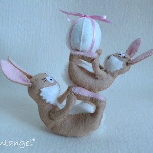 Easter Bunny Acrobatics - DIY kit