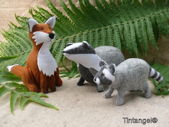 The Raccoon - DIY Kit - Etsy