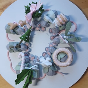 All Things Christmas - DIY kit - Wool felt sewing kit