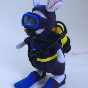 Musen dyker och snorklar - DIY-kit