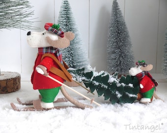 Going out to get a Christmas Tree - DIY kit