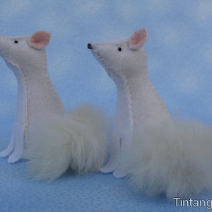 Wintertiere - Polarfuchs - DIY Kit