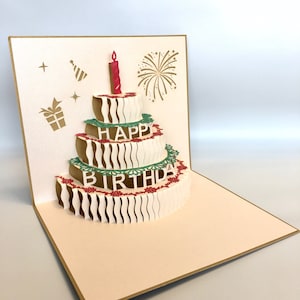 Cake Pop-Up Card